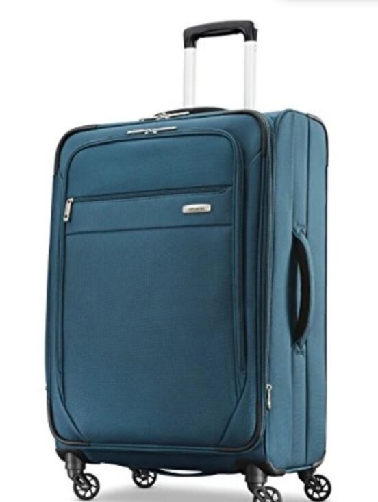 Samsonite Other - Samsonite Advena Expandable Spinner Carry On Suitcase Teal Blue